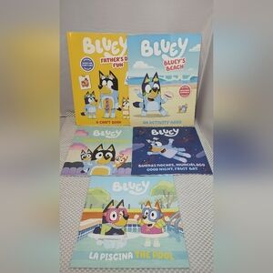Bluey Book Bundle 5 Books New Cartoon Dog